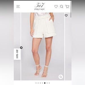 Cinq a Sept Allen Boucle Short